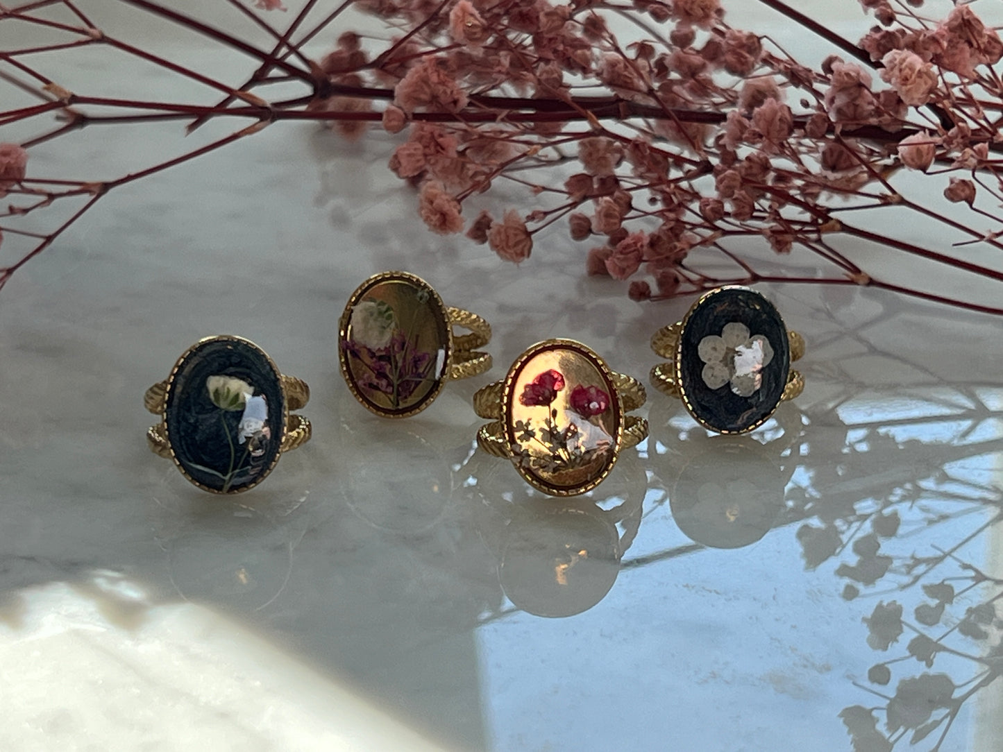 Resin rings