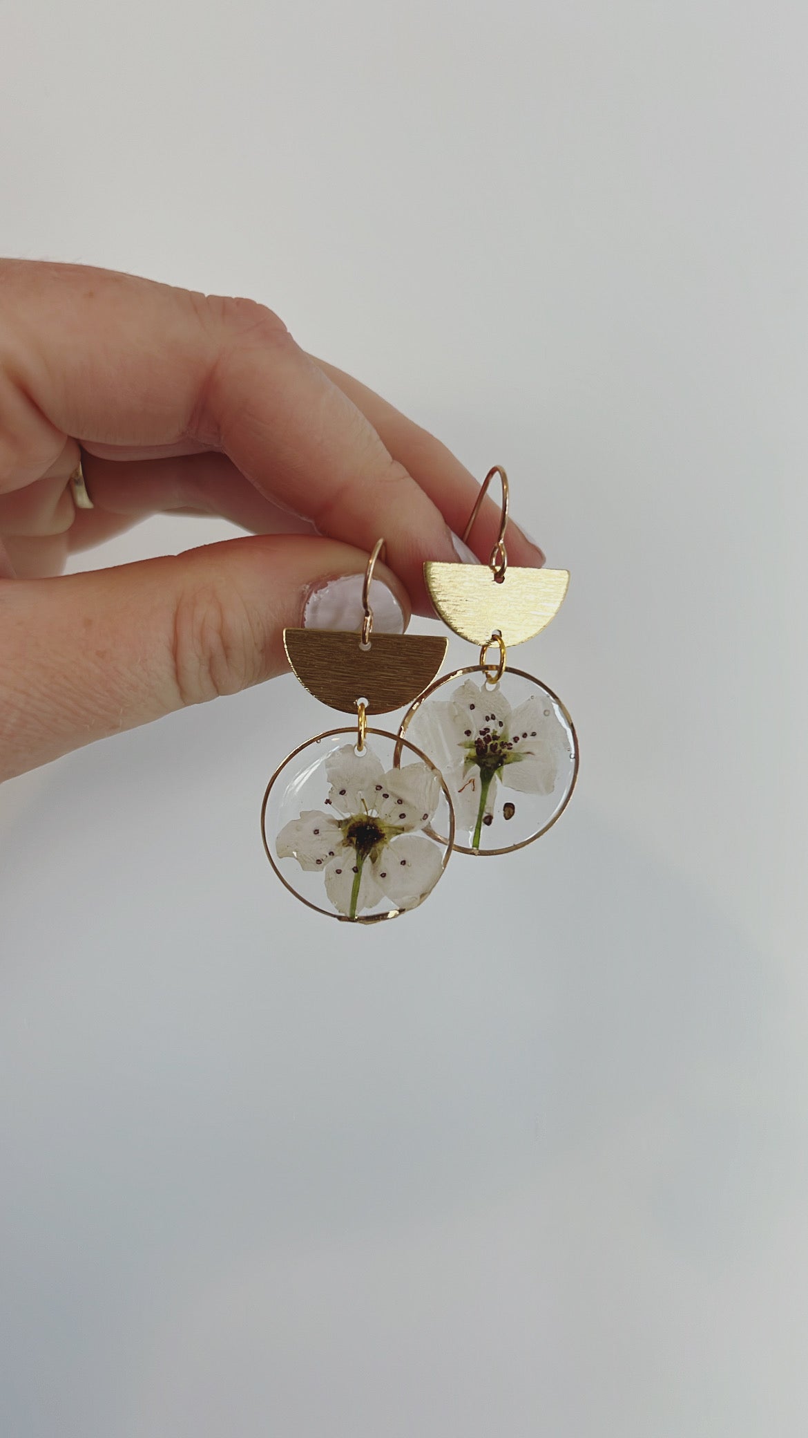 Small cherry plum blossom