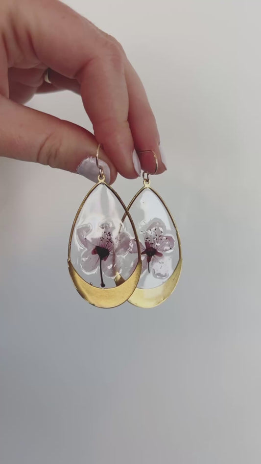 Teardrop pink cherry blossom